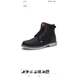 New Unisex W8.5/ M7 Black Mishansha Hiking Snow Boots Water Resist Outdo…